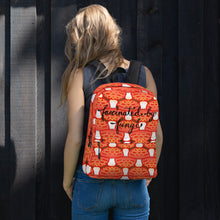 Load image into Gallery viewer, Mushroom Tessellation Fascinated By Fungi (@white_rabbit_artwork) Backpack