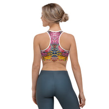 Load image into Gallery viewer, Fungi Coral Reef Mirror (@OxleyArt) Sports bra