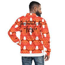 Load image into Gallery viewer, Mushroom Tessellation (@white_rabbit_artwork) Unisex Bomber Jacket