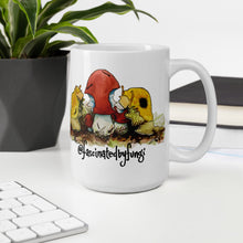 Load image into Gallery viewer, Slug Party Fascinated By Fungi (@IllustratedEd) Mug