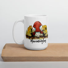 Load image into Gallery viewer, Slug Party Fascinated By Fungi (@IllustratedEd) Mug