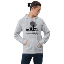 Load image into Gallery viewer, Mushroom Garden Fascinated By Fungi (@SimpleSerene) Unisex Hoodie