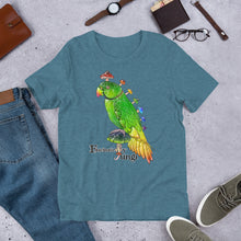 Load image into Gallery viewer, Parrot Mushroom Fascinated By Fungi (@ThePenAndPangolin) Unisex T-Shirt