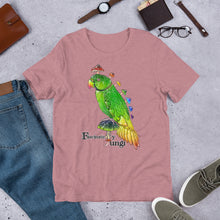 Load image into Gallery viewer, Parrot Mushroom Fascinated By Fungi (@ThePenAndPangolin) Unisex T-Shirt