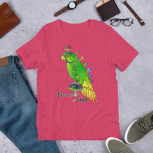Load image into Gallery viewer, Parrot Mushroom Fascinated By Fungi (@ThePenAndPangolin) Unisex T-Shirt