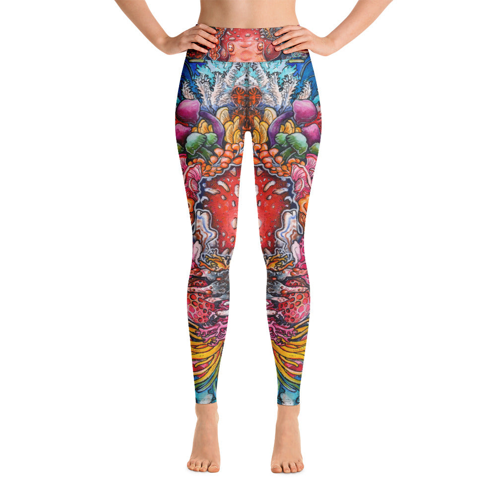 Coral reef leggings sale