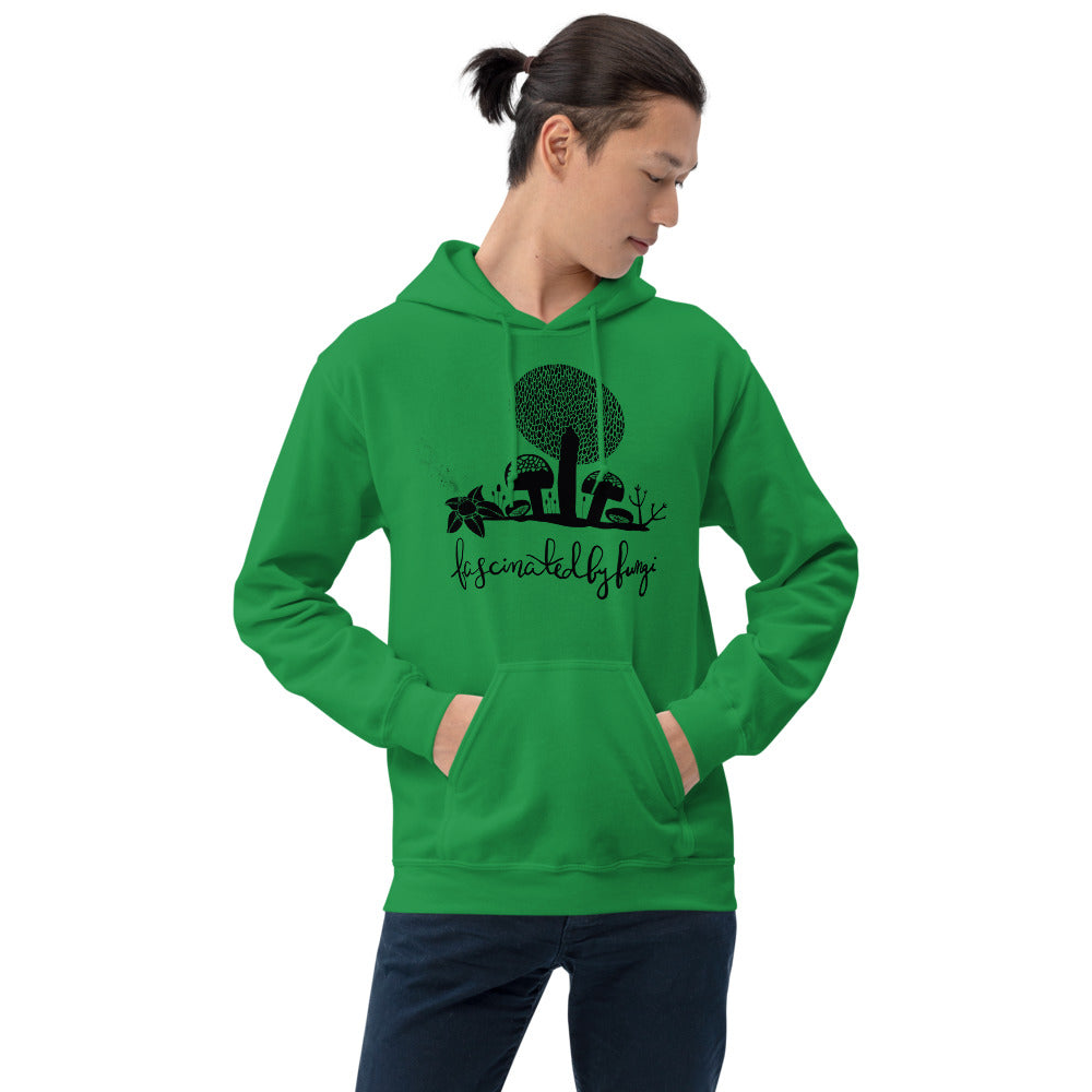 Mushroom Garden Fascinated By Fungi (@SimpleSerene) Unisex Hoodie