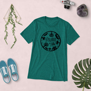 Circle Logo Fascinated By Fungi (@SimpleSerene) Unisex Triblend