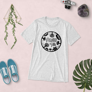Circle Logo Fascinated By Fungi (@SimpleSerene) Unisex Triblend